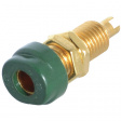 BUG 10 AU GRUN / GREEN Socket diam. 4 mm Green CAT I