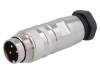 PXMBNI16FIM03ASC Разъем: M16; "папа"; на провод; IP67; вилка; пайка; 250В; PIN:3; 7А