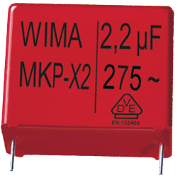 MKY22W22204D00MSSD, Y capacitor 22 nF 300 VAC, Wima