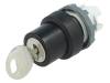 1SFA611284R1001 Переключатель: поворотный с ключом; 3; 22мм; черный; IP66; O22,5мм