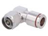 300BPNR-C, Вилка; N; "папа"; угловой 90°; 50Ом; CNT-300; резьбовой (clamp), CommScope
