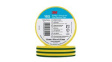 165YG1E Electrical Tape, Temflex 165, PVC, 15mm x 10m, Green / Yellow