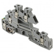 PIK 4-PE/L/L Terminal block grey 0.2...4 mm2