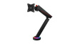 IB-MSG303BL-T Desk Stand Monitor Arm with USB Hub and Audio, 32", 75x75 / 100x100, 8kg