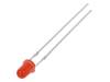 OSR5JA3Z74A LED; 3мм; красный; 220-330мкд; 70°; Поверхность: выпуклая