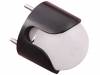 BALL CASTER WITH 1 PLASTIC BALL, Опорный шарик; H:27,9мм; Материал крепления: пластик; на провод, POLOLU
