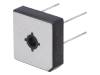 MBR151W Однофазный выпрямительный мост; Urmax:100В; If:15А; Ifsm:300А