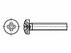 1015400 Винт; M4x12; Головка: цилиндрическая; Шлиц: Phillips; сталь; цинк