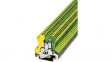 3074143 Ground terminal block green-yellow, 10...35 mm\x1a, 3074143