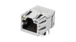 TMJG16470ADNL Industrial Connector, 1G Base-T, RJ45, Socket, Right Angle, Ports - 1, Contacts - 8