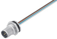 09-3441-679-05 Panel-mount plug, 713 series 5-pole Pole no. 5