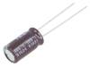 UPM1A471MPD1TD Конденсатор: электролитический; THT; 470мкФ; 10ВDC; O8x16,5мм