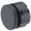 51-949.0 Blind cover black diam. 18 mm black
