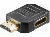 MA.1700.2342 Адаптер; HDMI гнездо 270°, вилка HDMI