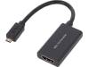 AK-300319-001-S Адаптер MHL; USB 3.0,USB 3.1; гнездо HDMI, вилка micro USB B