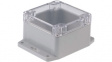 RND 455-00264 Plastic enclosure 82 x 80 x 55 mm light grey PC IP 65