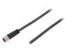 SAIL-M8BG-4-10U Соединительный кабель; M8; PIN: 4; прямой; 10м; вилка; 30ВAC; 4А