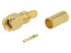 321-203-002 (SMA-50-R/2-RG58/W3.02) Вилка; SMA; reverse, "мама"; прямой; 50Ом; RG58; обжим; на провод