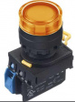 YW1L-AF2E10Q4A Illuminated Pushbutton Switch, 10 A, 24 VDC
