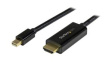 MDP2HDMM3MB Video Cable, Mini DisplayPort - HDMI Plug, 3840 x 2160, 3m