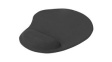 DA-51020 Mouse Pad with Palm Rest, 180x225x3mm, Black