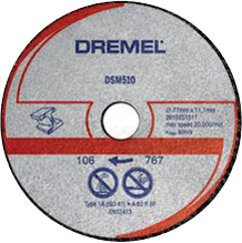 Dremel DSM510, Диск для резки металла и пластика, Dremel