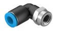 QSLF-1/8-8-B Push-In L-Fitting, 51mm, Compressed Air, QS