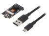 ESP-EYE Ср-во разработки: вычислительное; USB B micro; Flash: 4МБ