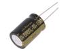UKW1A682MHD Конденсатор: электролитический; THT; 6800мкФ; 10ВDC; O16x25мм