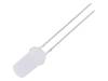 OSMMD25TK2A LED; 5мм; биполярный; белый теплый; 750-900мкд; 180°; Шаг:2,54мм
