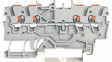 2200-1401 Feedthru Terminal, Cage Clamp, 4 Poles, 0.14 ... 1.5mm\x1a