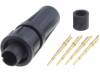 EN2C4M22G2 Разъем: круглый; Серия: EN2; вилка; "папа"; Покрытие: позолота; 5А