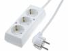 PS-370S-5.0, Сетевой удлинитель; Schuko; Гнезда:3; ПВХ; белый; 3x1мм2; 5м; 10А, JONEX