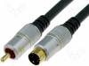 TCV6410-3.0, Кабель; вилка RCA, SVHS вилка; 3м, PROLINK