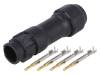 BB-04BMMA-QL8LPP Разъем: круглый; вилка; "папа"; 10А; Серия: X-Lok; 18?16AWG; обжим