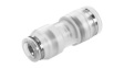 NPQP-D-Q6-Q4-FD-P10 Push-In Connector, 34.6mm, Compressed Air, NPQP