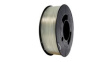 RND 705-00008 3D Printer Filament, PLA, 1.75mm, Transparent, 1kg