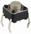 B3F-1022 Микропереключатель; 1; SPST-NO; 0,05A/24ВDC; THT; 1,47Н; 6x6мм; 5мм