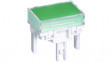 AT4163JF Cap, Rectangular, green, 19.4 x 13.2 x 5 mm