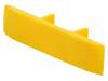 6N A99-5521 Держатель; Назначение: ZUG-6; желтый; Шир:8,2мм; полиамид; UL94V-0