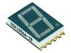 OSK1056A-LYG, Дисплей: LED; SMD; 7-сегментный; 14,22мм; желто-зеленый; 5-20мкд, OPTOSUPPLY