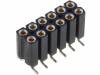 BL 16 SMD 067 12 Гнездо; штыревое; "мама"; PIN:12; вертикальный; 2,54мм; SMT; 2x6