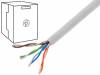 U/UTP5E-FCCA-305 Кабель; U/UTP; 5e; многопров; CCA; 4x2x26AWG; ПВХ; серый; 305м
