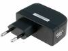 SYS1421-0605-W2E USB, Блок питания: импульсный; 5ВDC; 1,2А; Вых: USB; 6Вт; Вилка: EU, SUNNY