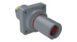 SPPC-PWL-PD-L3-GY-M12-T4 Grey Panel Drain Connector, 400A