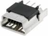 5000751517 Гнездо; USB B mini; на плату; THT; PIN:5; прямой