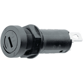 0031.3903, Гнездо; трубчатые предохранители; 5x20мм; 10А; Монтаж: на панель, Schurter