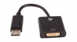 CBLDPDVI-1E Adapter, DisplayPort Plug - DVI Socket