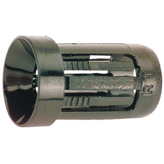 RTF-5020, LED holder black 5 mm, Kingbright