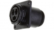 206425-1 Receptacle CPC3 Poles=3, Accepts Male Contacts/Square Flange